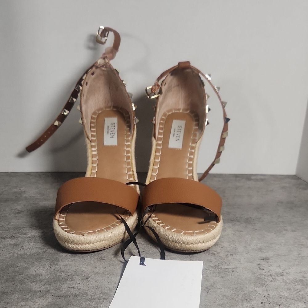 Steve Madden Brown Espadrille Sandals